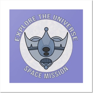 Space Mission Explore The Universe Posters and Art